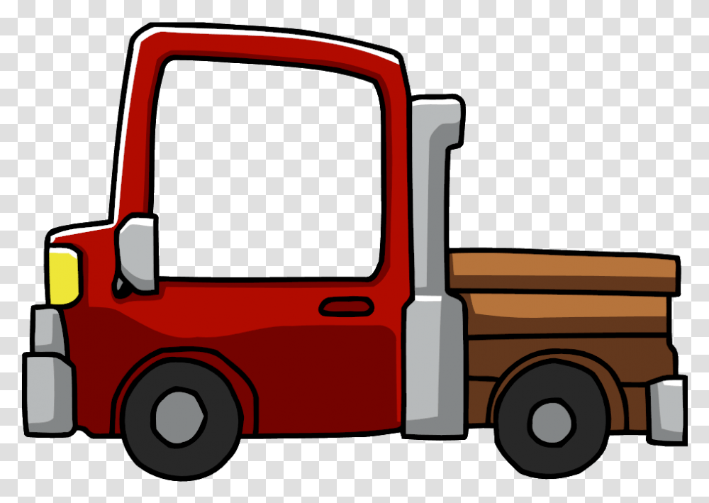 Download Fire Truck Image For Free Scribblenauts Truck, Vehicle, Transportation, Van, Interior Design Transparent Png