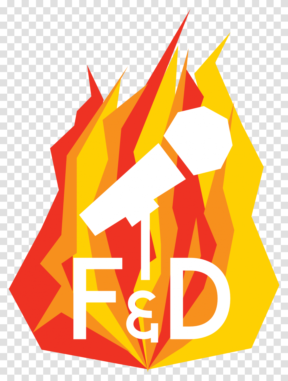 Download Fire & Dust Open Mic The Big Comfy Bookshop Emblem, Text, Flame, Symbol, Alphabet Transparent Png