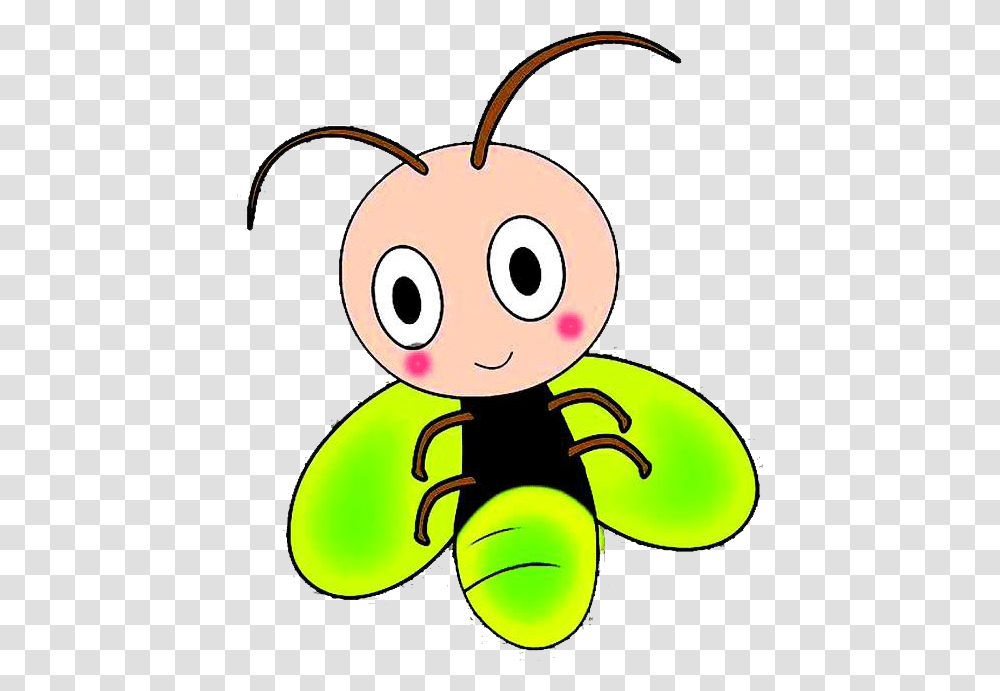 Download Firefly Butterfly Animation Cartoon Fruit Free Fire Fly Clipart, Invertebrate, Animal, Insect, Wasp Transparent Png