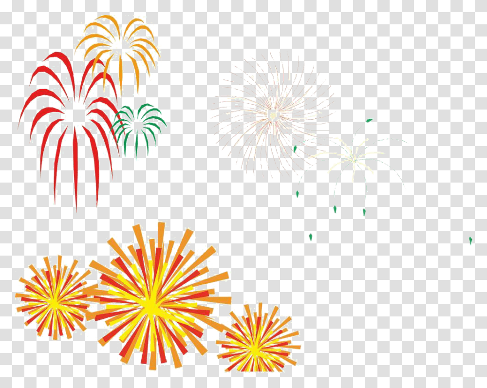 Download Firework Clipart Watercolor Firework Material Background Fireworks Gif, Nature, Outdoors, Night, Pattern Transparent Png
