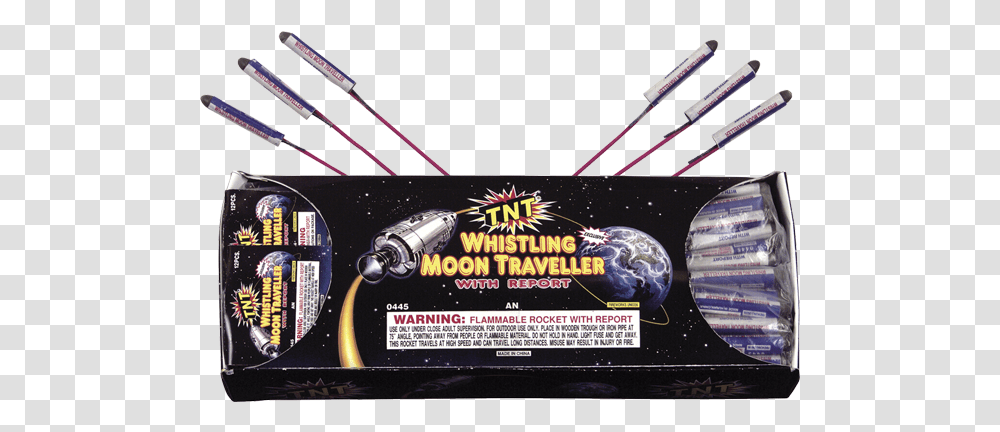 Download Firework Rocket Missile Whistling Moon Whistling Moon Travelers 144 Pcs, Poster, Advertisement, Flyer, Paper Transparent Png