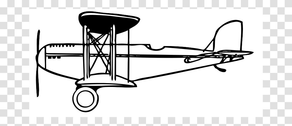 Download First Airplane Clipart Airplane Aircraft Clip Art, Vehicle, Transportation, Biplane, Seaplane Transparent Png