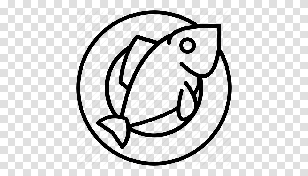 Download Fish Plate Drawing Clipart Fish Drawing Clip Art Fish, Apparel, Helmet Transparent Png