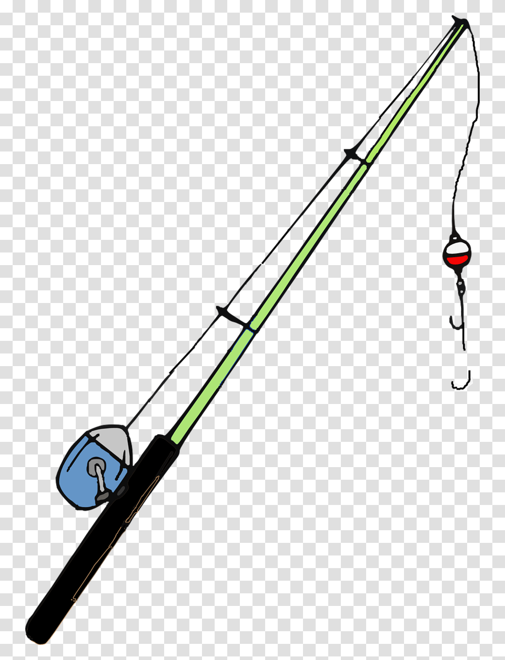 Download Fishing Pole Clipart Fishing Rods Clip Art Fishing, Oars, Paddle, Stick, Bow Transparent Png