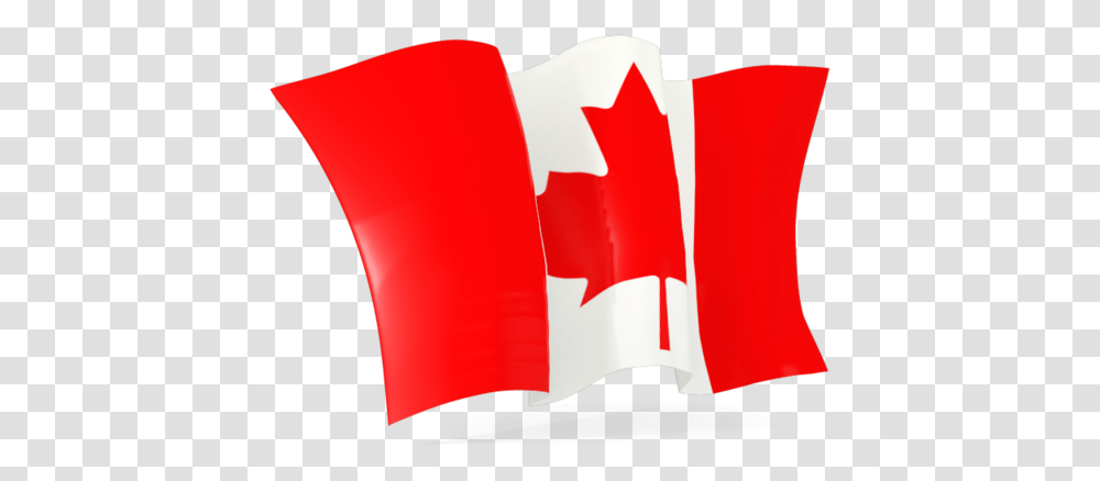 Download Flag Ic Waving Canadian Flag, Logo, Cushion Transparent Png