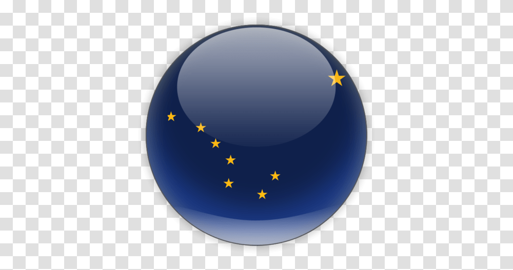 Download Flag Icon Of Alaska Circle, Sphere, Moon, Outer Space, Night Transparent Png