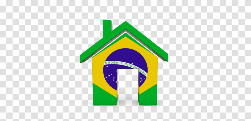 Download Flag Icon Of Brazil At Format, Building, Den, Dog House, Cross Transparent Png