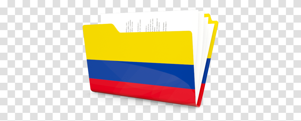 Download Flag Icon Of Colombia At Format Colombia Folder Icon, Label, Paper, File Binder Transparent Png