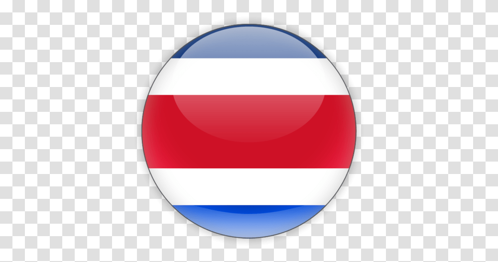Download Flag Icon Of Costa Rica At Format Costa Rica Flag, Sphere Transparent Png