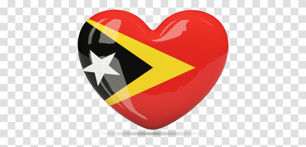 Download Flag Icon Of East Timor At Format, Heart, Star Symbol, Balloon Transparent Png