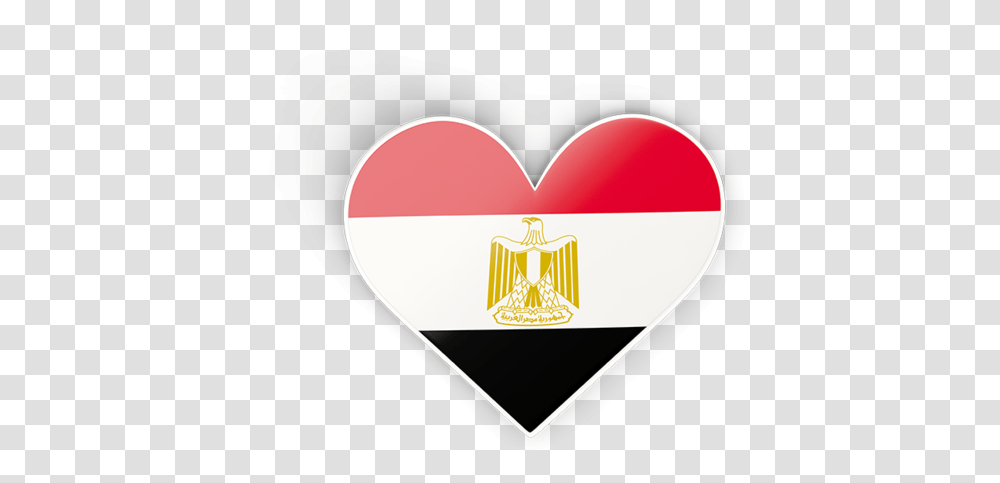Download Flag Icon Of Egypt At Format Egypt Flag Heart, Label Transparent Png
