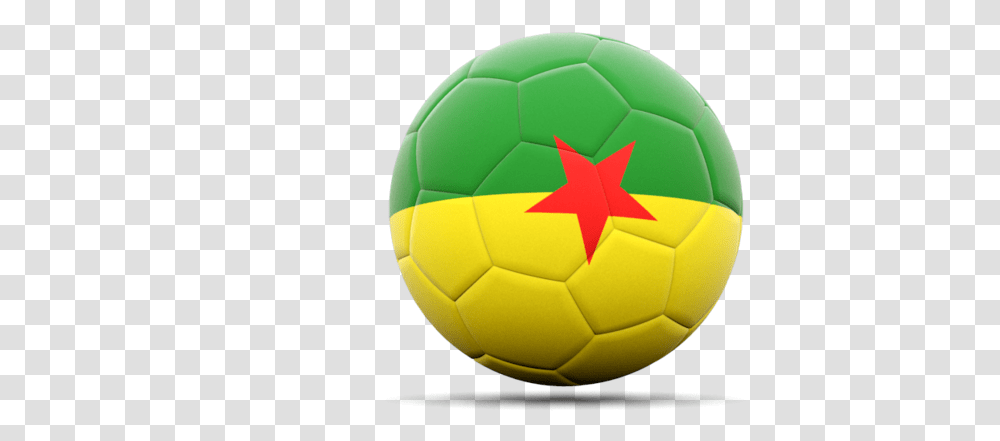 Download Flag Icon Of French Guiana At Format Soccer Ball, Football, Team Sport, Sports, Star Symbol Transparent Png