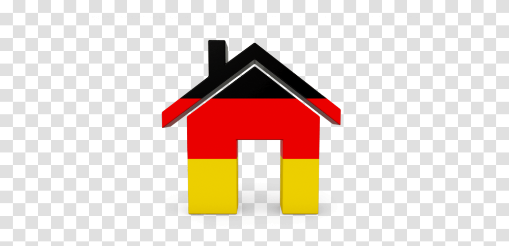 Download Flag Icon Of Germany At Format Germany House Flag Icon, Cross, Mailbox, Plot Transparent Png