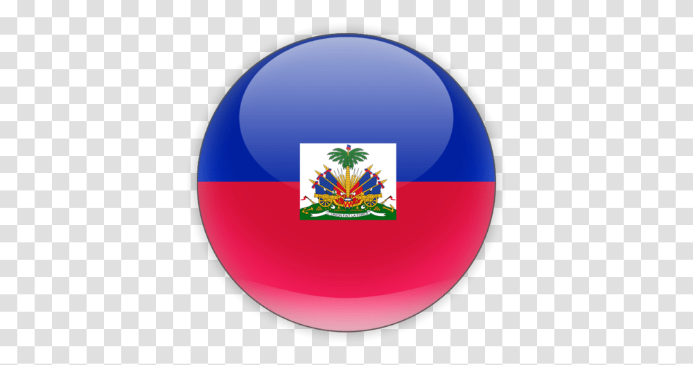 Download Flag Icon Of Haiti At Format Haiti Flag Circle, Sphere, Balloon, Logo Transparent Png