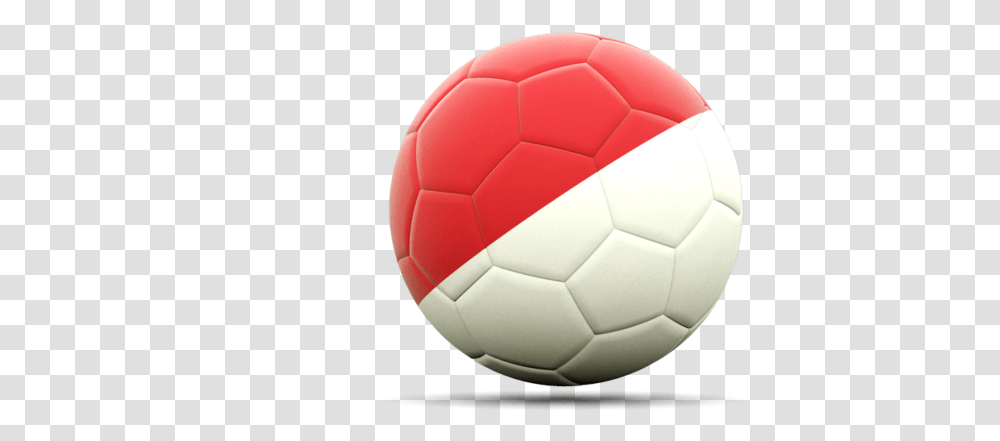 Download Flag Icon Of Indonesia At Format Indonesia Flag Football, Soccer Ball, Team Sport, Sports Transparent Png