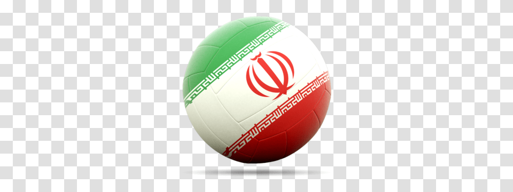 Download Flag Icon Of Iran At Format Iran Flag Volleyball, Soccer Ball, Football, Team Sport, Sports Transparent Png