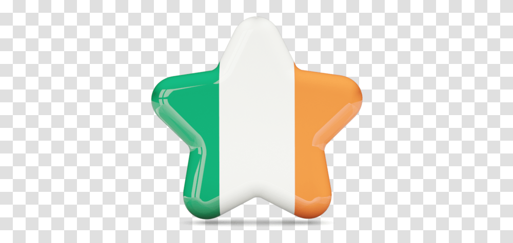 Download Flag Icon Of Ireland At Format French Flag Star, Star Symbol, Rubber Eraser, Logo Transparent Png