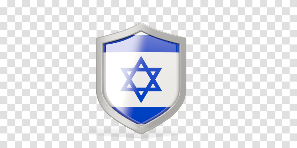 Download Flag Icon Of Israel At Format Flag Of Israel, Armor, Shield Transparent Png