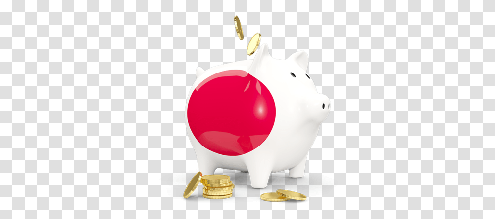 Download Flag Icon Of Japan At Format Illustration, Piggy Bank Transparent Png