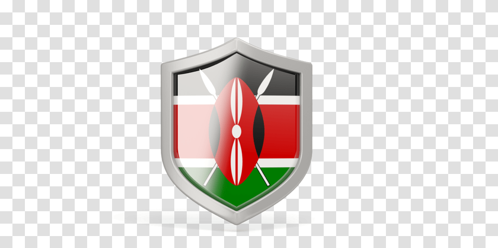 Download Flag Icon Of Kenya At Format Kenya Flag Shield, Armor Transparent Png