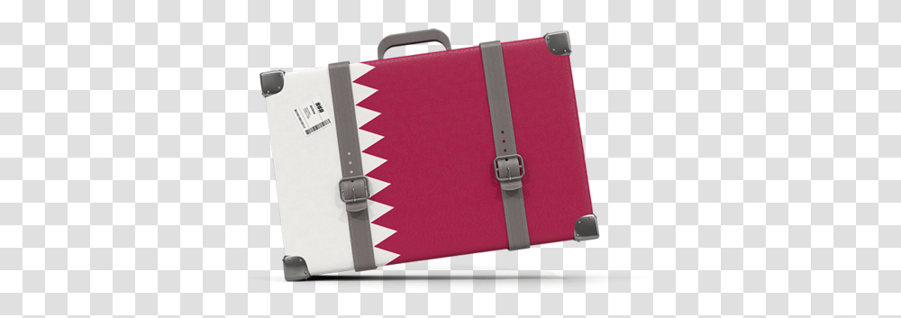 Download Flag Icon Of Qatar At Format Icon Travel Indonesia, Bag, Briefcase, Luggage, File Binder Transparent Png