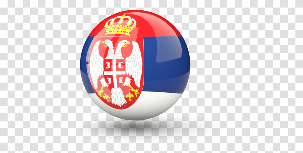 Download Flag Icon Of Serbia At Format Serbia Flag Sphere, Ball, Balloon, Logo Transparent Png