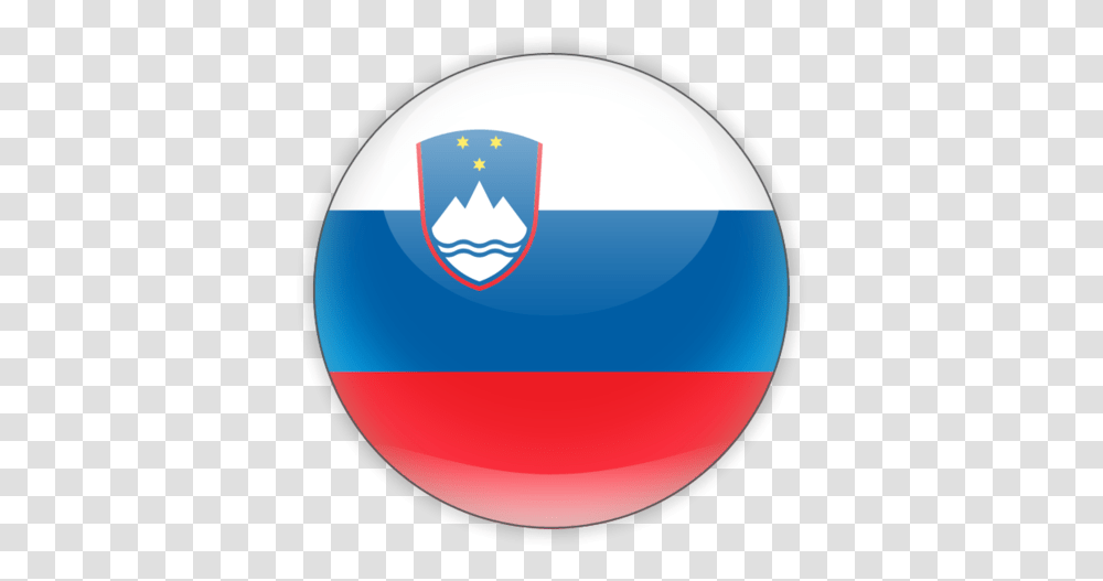 Download Flag Icon Of Slovenia At Format Slovenia Flag, Sphere, Balloon, Logo Transparent Png