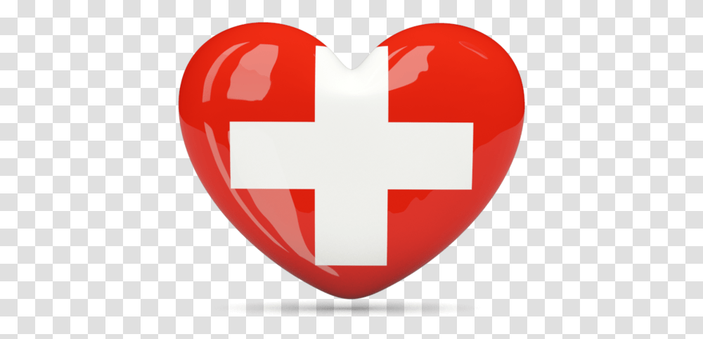 Download Flag Icon Of Switzerland At Format Haiti Flag In A Heart, First Aid, Logo, Trademark Transparent Png