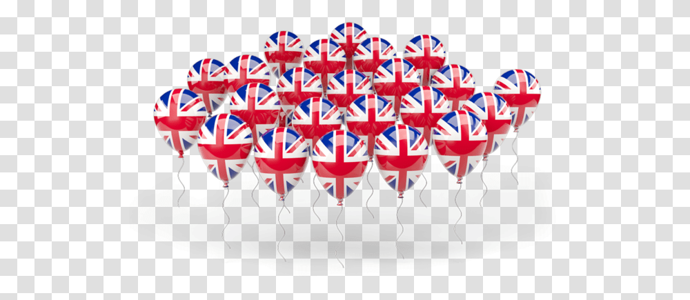 Download Flag Icon Of United Kingdom At Format Balony Z Flag Wielkiej Brytanii, Kite, Toy, Ball Transparent Png