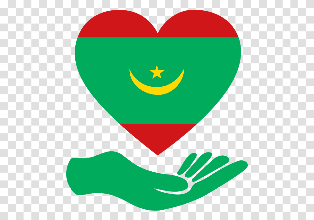 Download Flag Mauritania Love Svg Eps Psd Ai Vector Love Mauritania, Heart, Plectrum, Symbol Transparent Png