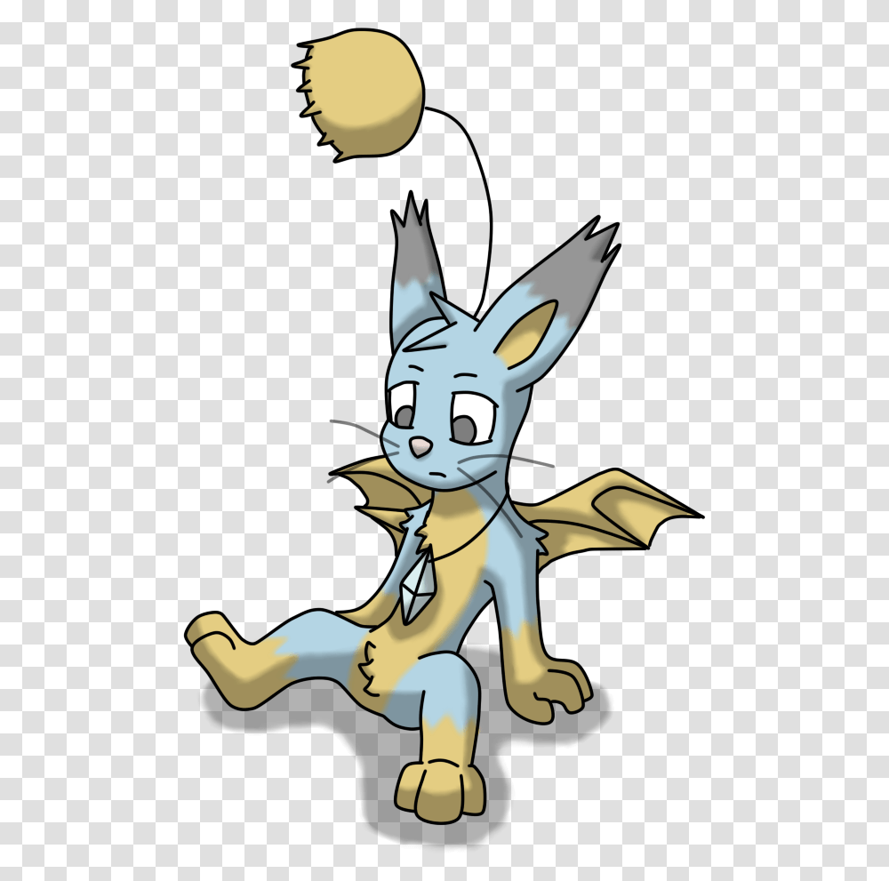 Download Flameys Moogle Tf Cartoon, Mammal, Animal, Wildlife, Bat Transparent Png