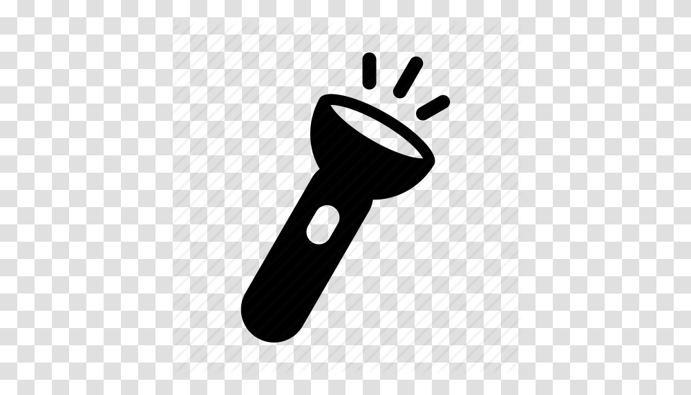 Download Flashlight Icon Clipart Flashlight Computer, Lamp, Piano, Leisure Activities, Musical Instrument Transparent Png