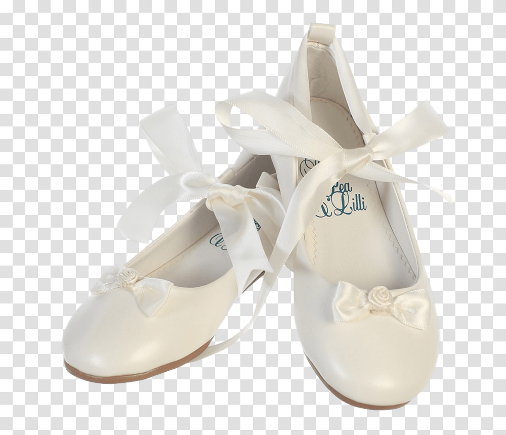 Download Flat Shoes Free Image And Clipart Zapatos Con Cintas Blanco, Clothing, Apparel, Footwear, Sandal Transparent Png