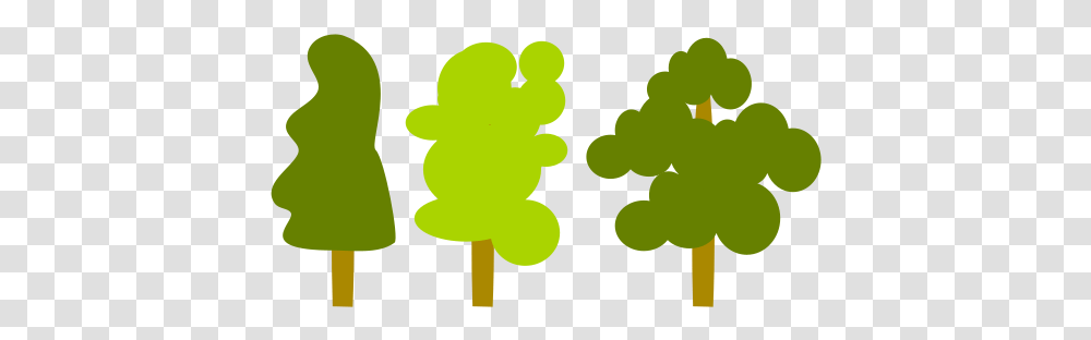 Download Flat Tree Vector Image Flat Tree Vector, Silhouette Transparent Png