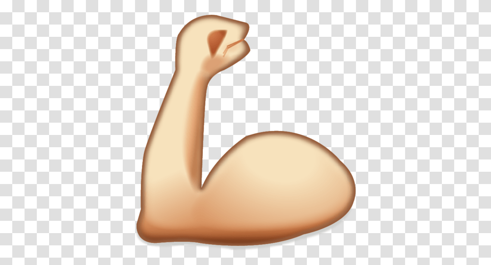 Download Flexing Muscles Emoji Icon Shpetinas, Arm, Lamp, Back, Person Transparent Png