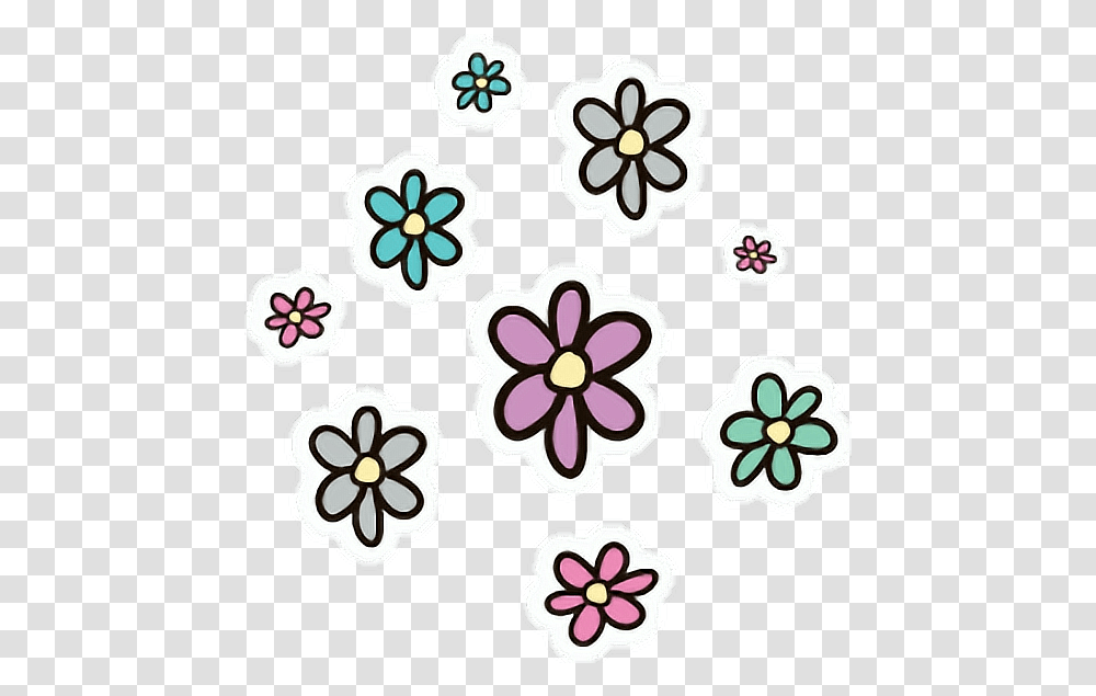Download Flores Flowers Vintagepink Imgenes Tumblr De Florecitas, Pattern, Floral Design, Graphics, Art Transparent Png