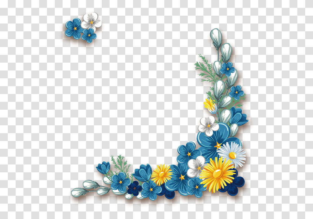 Download Flower Border Free Hd Hq Image Flower Border Clipart, Graphics, Pattern, Floral Design, Ornament Transparent Png
