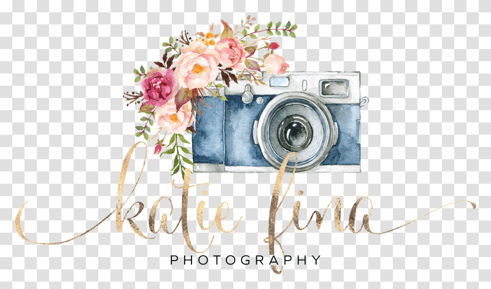 Download Flower Camera Logo Image With No Background Camera Watercolor, Electronics, Digital Camera, Graphics, Art Transparent Png