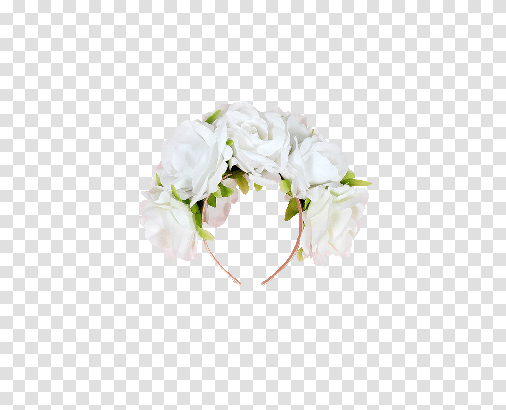 Download Flower Crown And Garden Roses, Plant, Blossom, Petal, Geranium Transparent Png