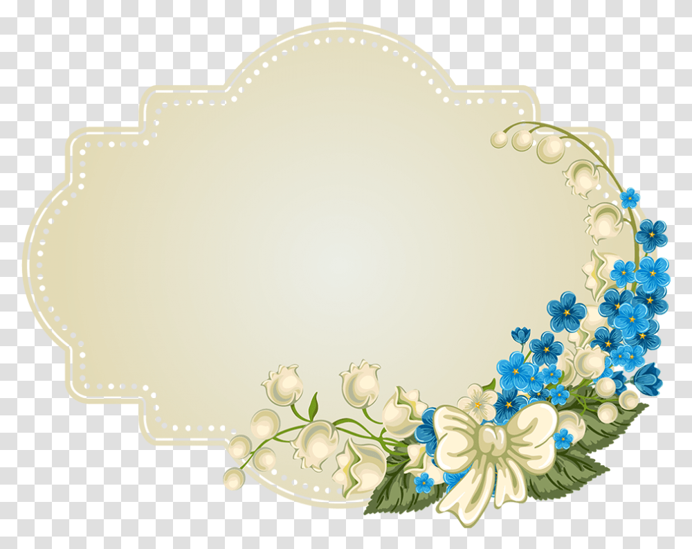 Download Flower Decoupage Sunday Design Editing Border Hq Clip Art, Graphics, Floral Design, Pattern, Oval Transparent Png