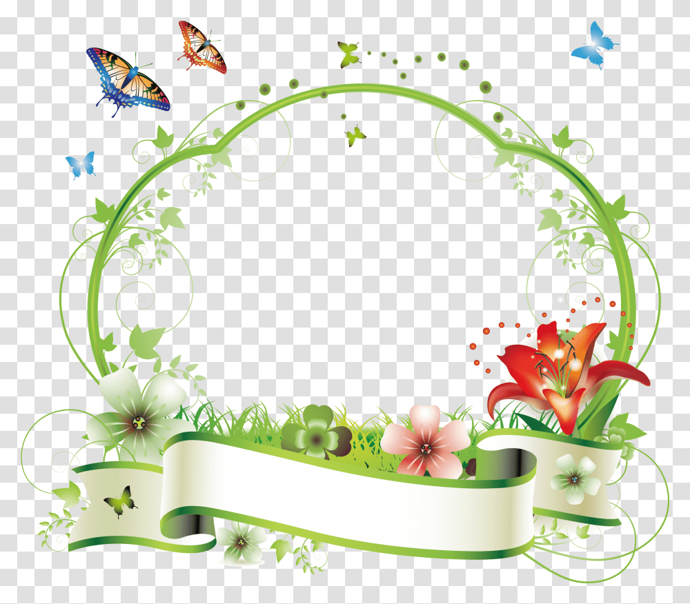 Download Flower Picture Frame Floral Frame Floral Vector, Graphics, Art, Floral Design, Pattern Transparent Png