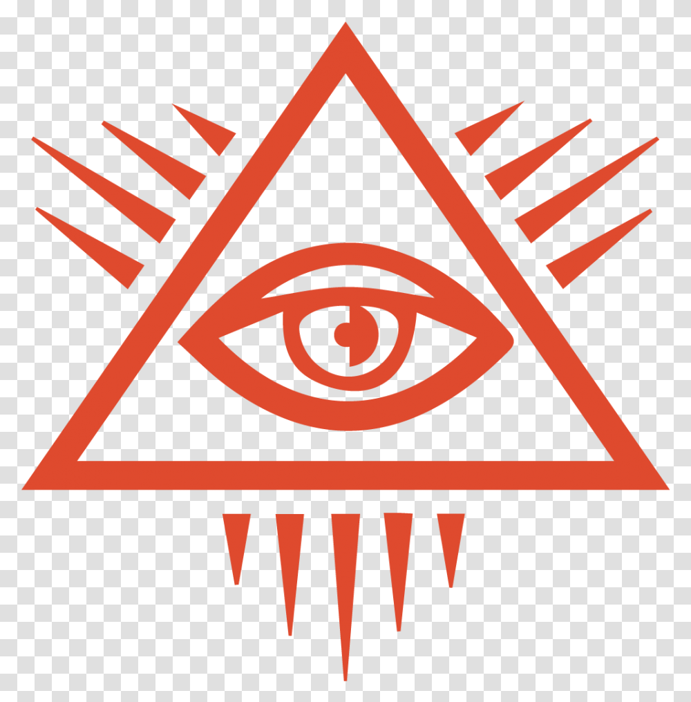 Download Flower Tattoo Sleeves Tattoos Eye Eye Of Providence Art, Triangle, Poster, Advertisement, Symbol Transparent Png