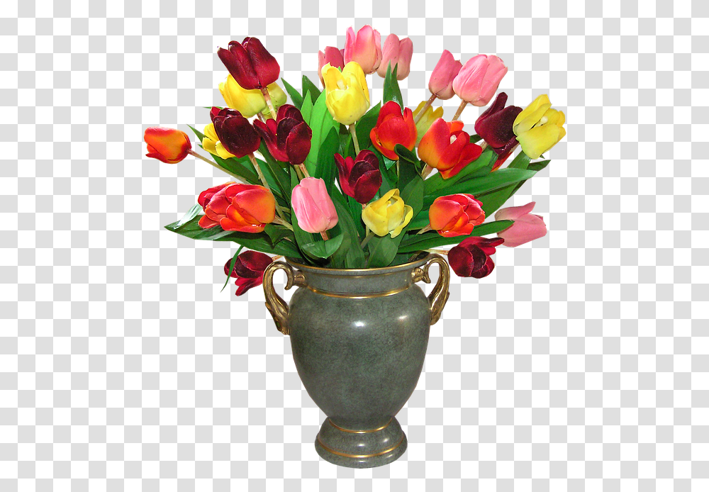 Download Flower Vase Image With Background Flower Vase, Plant, Blossom, Flower Bouquet, Flower Arrangement Transparent Png