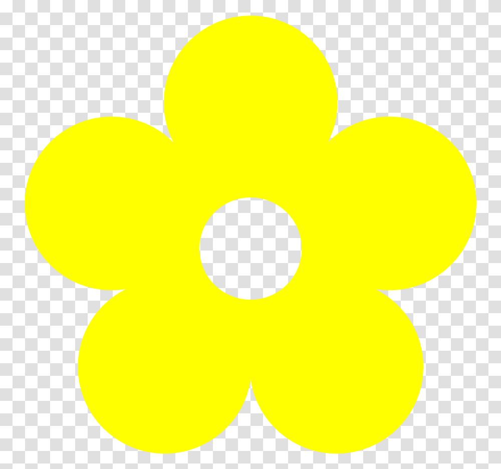 Download Flowers For Yellow Flower Clip Art Clip Art Flowers Drawing With Color, Pattern, Graphics, Pillow, Cushion Transparent Png