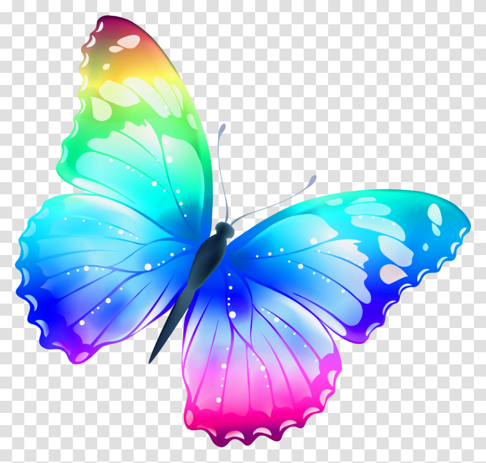 Download Flying Butterflies File For Designing Pretty Butterfly, Ornament, Animal, Insect, Invertebrate Transparent Png