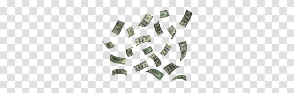 Download Flying Dollars Pic Money, Sweets, Food, Confectionery, Person Transparent Png