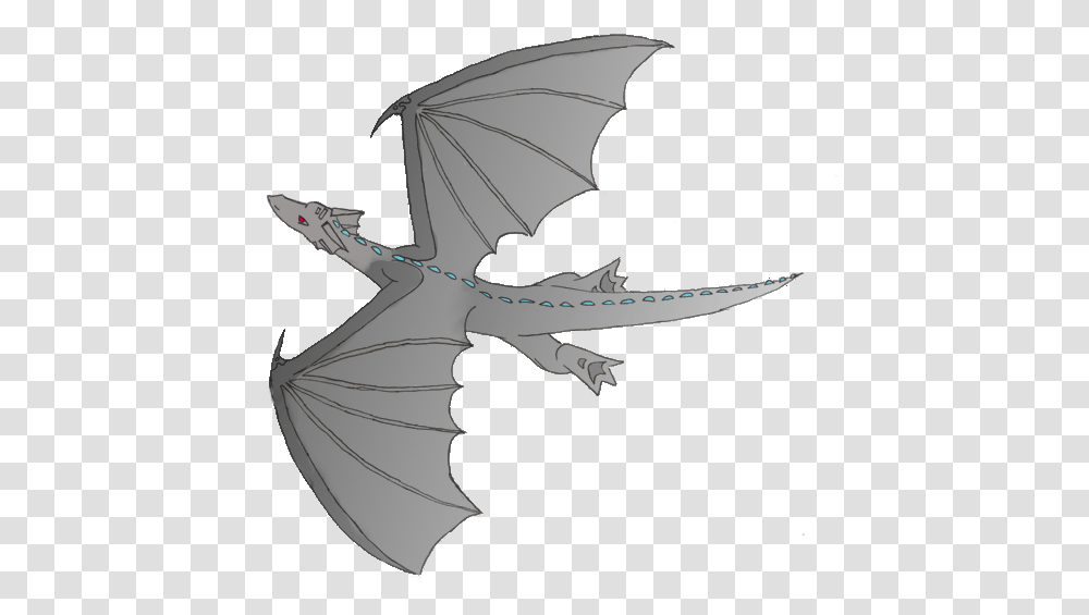Download Flying Dragon By Chocofoxee Fictional Character Transparent Png
