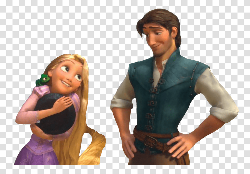 Download Flynn Tubes Flynn Rider And Rapunzel, Person, Human, Clothing, Apparel Transparent Png