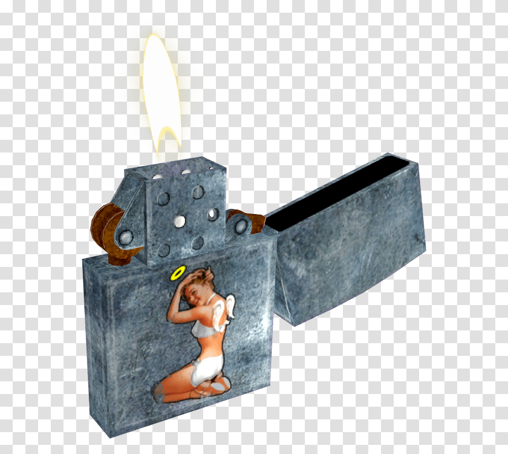 Download Fnv Dynamite Lighter Fallout New Vegas Full Scabbard, Cross, Symbol, Person, Human Transparent Png