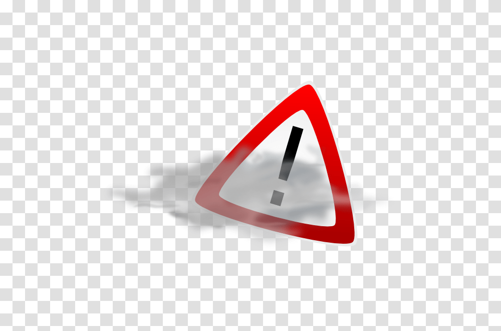 Download Fog Alert Warning Clipart, Triangle, Sign, Road Sign Transparent Png